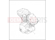 Harley-Davidson 2000 TOURING ELECTRA GLIDE STANDARD  - FLHT COMPLETE ENGINE - TWIN CAM 88â¢