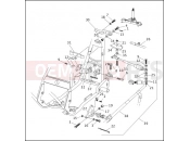 Harley-Davidson 2000 TOURING ELECTRA GLIDE STANDARD  - FLHT SIDECAR CONNECTION KIT