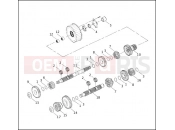 Harley-Davidson 2000 TOURING ELECTRA GLIDE CLASSIC  - FLHTCI TRANSMISSION GEARS