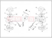 HANDLEBAR SWITCHES - Harley-Davidson CVO DYNA SUPER GLIDE - FXR2 1999