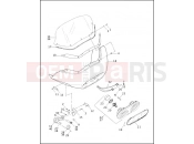 Harley-Davidson 1999 SIDECAR FLHT SIDECAR  - SIDECAR FOR FLHT WINDSHIELD, FAIRING & HEADLAMPS - FLTR