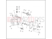 Harley-Davidson 1999 SOFTAIL FAT BOY  - FLSTF CRANKCASE - GEAR SIDE