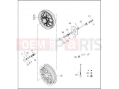 Harley-Davidson 1999 TOURING ELECTRA GLIDE STANDARD  - FLHT SIDECAR WHEEL