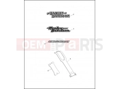 Harley-Davidson 1997 DYNA DYNA SUPER GLIDE  - FXD FUEL TANK TRIM