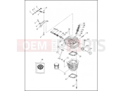 CYLINDERS, VALVES & HEADS - VÂ²â¢ EVOLUTION - Harley-Davidson DYNA SUPER GLIDE CONVERTIBLE - FXDS CONV 1997