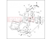Harley-Davidson 1997 TOURING ELECTRA GLIDE STANDARD  - FLHT SIDECAR CONNECTION KIT