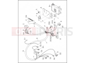Harley-Davidson 1997 TOURING ELECTRA GLIDE CLASSIC  - FLHTCI WIRING HARNESS & CONTROL MODULE - FUEL INJECTED