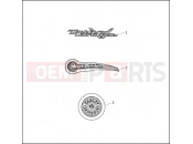 FUEL TANK TRIM - Harley-Davidson ULTRA CLASSIC - FLHTCUI 1997