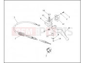 Harley-Davidson 1996 DYNA DYNA SUPER GLIDE  - FXD CLUTCH CONTROL
