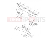 Harley-Davidson 1996 DYNA DYNA WIDE GLIDE  - FXDWG FOOTRESTS