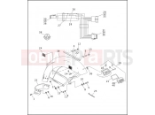 Harley-Davidson 1996 SIDECAR FLHT SIDECAR  - SIDECAR FOR FLHT SIDECAR FENDER