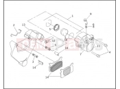Harley-Davidson 1996 SOFTAIL HERITAGE SOFTAIL CLASSIC  - FLSTC REAR BRAKE CALIPER