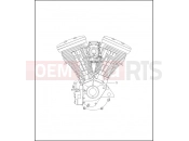 HARLEY-DAVIDSON ELECTRA GLIDE CLASSIC  - FLHTC ENGINE