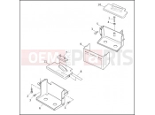 Harley-Davidson 1995 DYNA DYNA WIDE GLIDE  - FXDWG BATTERY TRAY