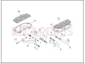 Harley-Davidson 1995 SIDECAR FLHTC SIDECAR  - SIDECAR FOR FLHTC FOOTBOARDS