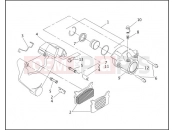 Harley-Davidson 1995 SIDECAR FLHTC SIDECAR  - SIDECAR FOR FLHTC REAR BRAKE CALIPER - FLHTP