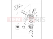 Harley-Davidson 1995 SOFTAIL FAT BOY  - FLSTF CYLINDERS, VALVES & HEADS - V2â¢ EVOLUTION