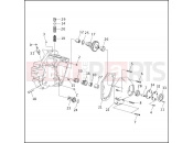 HARLEY-DAVIDSON DYNA WIDE GLIDE  - FXDWG CRANKCASE - GEAR SIDE