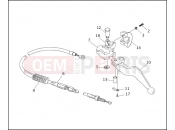 Harley-Davidson 1994 FXR SUPER GLIDE  - FXR CLUTCH CONTROL