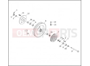 Harley-Davidson 1994 SIDECAR FLHTC/I SIDECAR  - SIDECAR FOR FLHTC/I REAR WHEEL - FXRP
