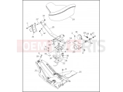 Harley-Davidson 1994 SIDECAR FLHTC/I SIDECAR  - SIDECAR FOR FLHTC/I SEAT - AIR CUSHION