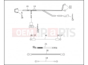 Harley-Davidson 1994 TOURING ELECTRA GLIDE CLASSIC  - FLHTC WIRING HARNESS, MISCELLANEOUS - 1994