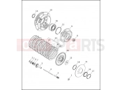 CLUTCH - Harley-Davidson FLHTC/I SIDECAR - SIDECAR FOR FLHTC/I 1993