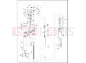 FRONT FORK - FLHTP - Harley-Davidson FLHTC/I SIDECAR - SIDECAR FOR FLHTC/I 1993