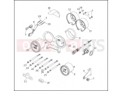 INSTRUMENTS & INDICATOR LAMPS - FXRP - Harley-Davidson FLHTC/I SIDECAR - SIDECAR FOR FLHTC/I 1993