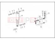 SHOCK ABSORBERS - FLHTP - Harley-Davidson FLHTC/I SIDECAR - SIDECAR FOR FLHTC/I 1993