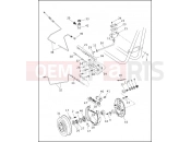 SIDECAR BRAKE - TLE & RLE - Harley-Davidson FLHTC/I SIDECAR - SIDECAR FOR FLHTC/I 1993