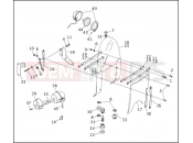 WINDSHIELD (1 OF 2) - Harley-Davidson FLHTC/I SIDECAR - SIDECAR FOR FLHTC/I 1993