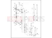 HARLEY-DAVIDSON LOW RIDER CUSTOM  - FXLR FRONT FORK (2 OF 3)