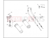 HARLEY-DAVIDSON SUPER GLIDE  - FXR THROTTLE CONTROL