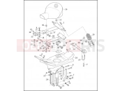 Harley-Davidson 1992 SIDECAR FLHTC SIDECAR  - SIDECAR FOR FLHTC SEAT