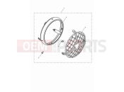 Triumph 2023 Speed Twin 900 Headlight grille & bezel