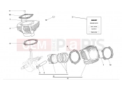 DUCATI Monster 1000 S CYLINDERS - PISTONS