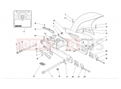 DUCATI Monster 1000 S SWINGARM AND CHAIN