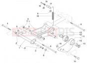 PIAGGIO Fly 150 (LBMM57) Swinging arm