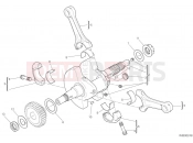 DUCATI Scrambler Desert Sled CONNECTING RODS