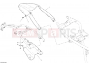 DUCATI Scrambler Desert Sled REAR MUDGUARD