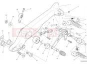 DUCATI 2020 Scrambler Full Throttle Footrests Left
