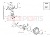 DUCATI 2020 Scrambler Full Throttle Cylinders & Pistons