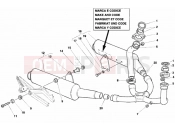 DUCATI 1999 Monster 600 Dark EXHAUST SYSTEM » EXHAUST SYSTEM