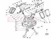 DUCATI 1999 Monster 600 Dark VERTICAL CYLINDER HEAD » VALVE DRIVE