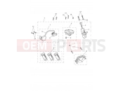 Triumph 2020 Tiger 800 XRT Ignition Switch & Lock Set
