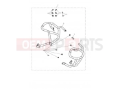 Triumph 2020 Tiger 800 XRT Engine Dresser Bar Kit