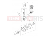 Triumph 2022 TIGER 900 GT Pro Crankshaft,ConnectingRods Piston