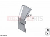 BMW Motorrad BMW 2020 C models C 400 X (0C09, 0C19) Cover, trim panel holder | Cover, trim panel holder