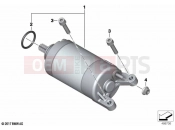 BMW Motorrad BMW 2023 C models C 400 X 21 (0C31, 0C33) Starter | Starter